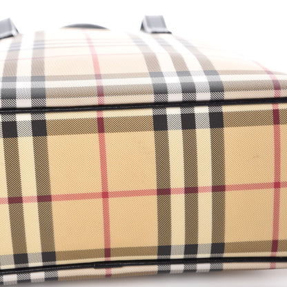 Burberry House Check Medium Tote Black 9 of 9