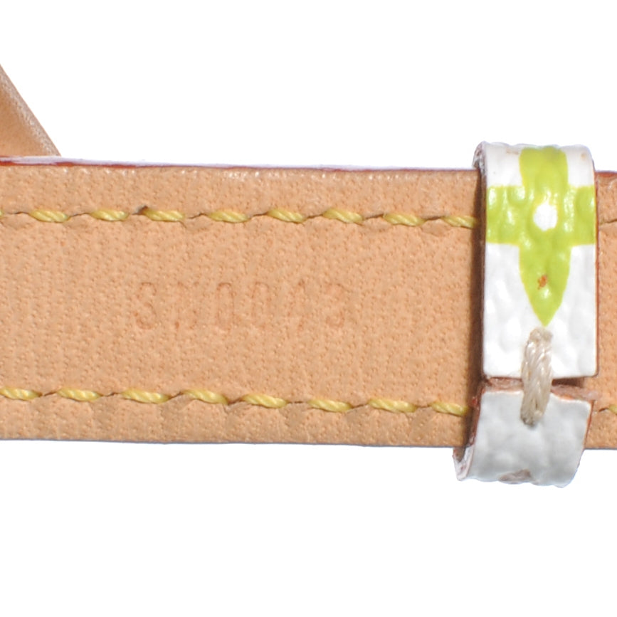 Louis Vuitton Monogram Multicolor Address Bracelet White 6 of 6