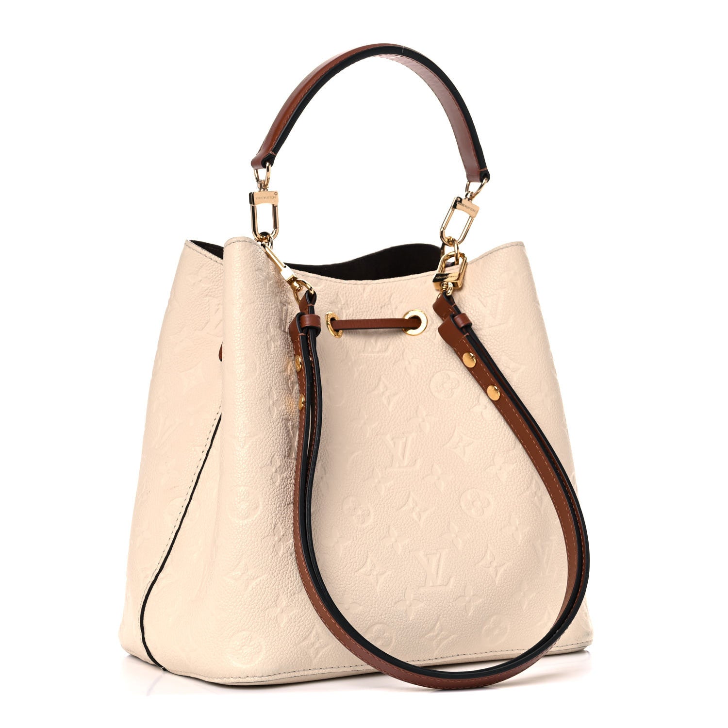 Louis Vuitton Empreinte Neonoe MM Cream 3 of 12
