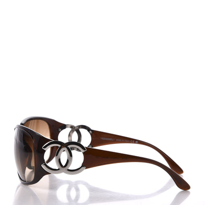 Chanel CC Sunglasses 6014 Brown 3 of 8