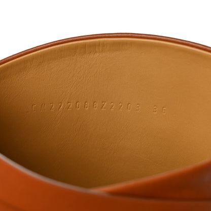 Hermes Calfskin Honey Boots 36 Naturel 7 of 9