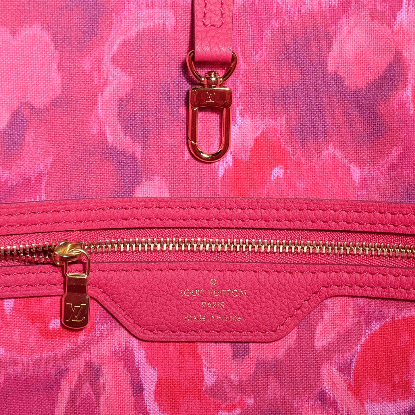 Monogram Articles de Voyage Ikat Neverfull GM Rose Indien