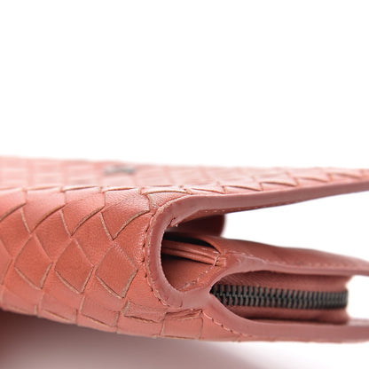 Bottega Veneta Nappa Intrecciato Continental Snap Wallet Pompei 11 of 15