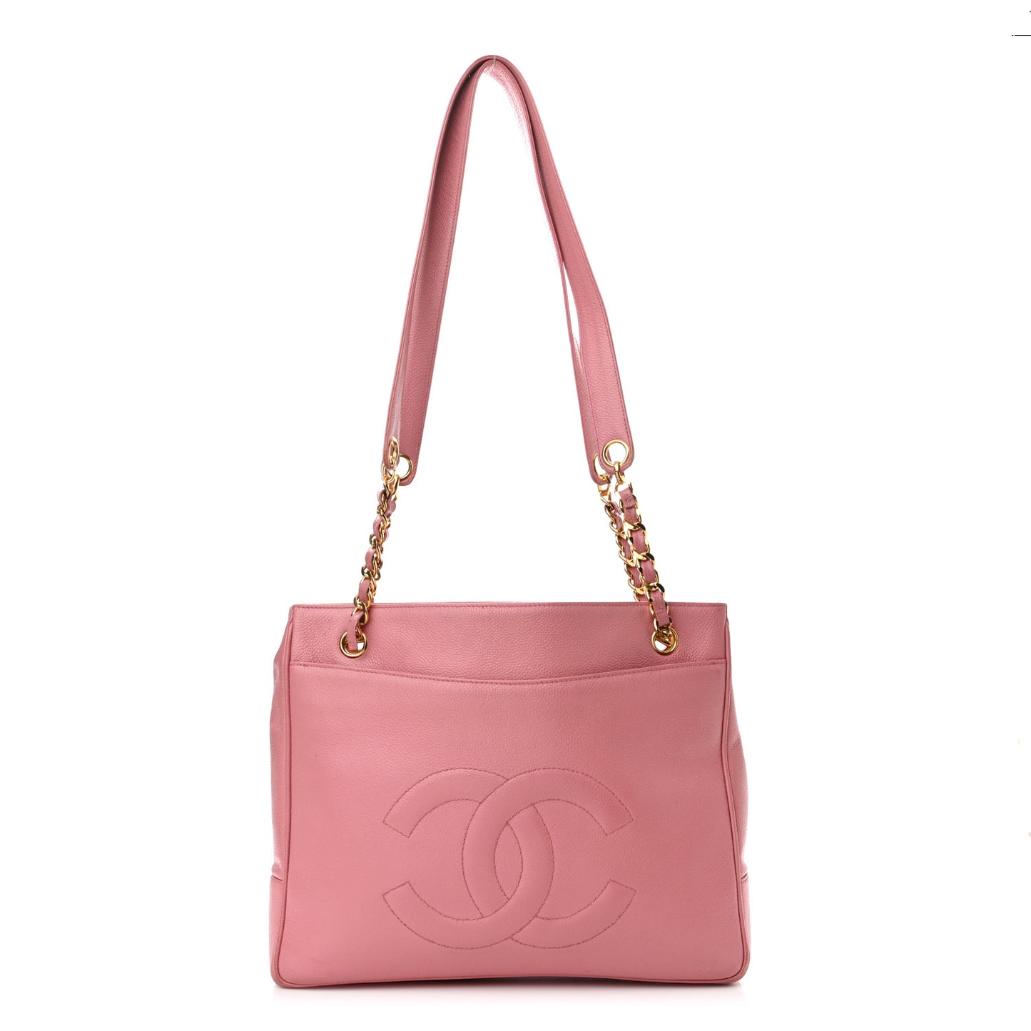 Caviar CC Shoulder Bag Pink