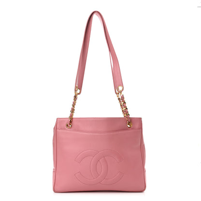 Chanel Caviar CC Shoulder Bag Pink 1 of 20