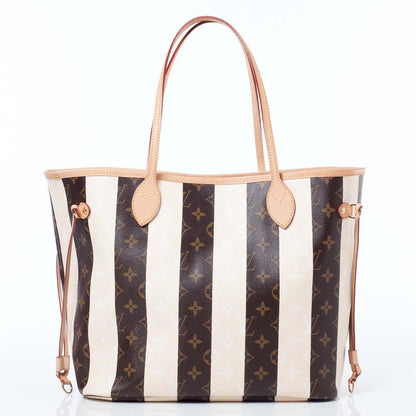 Louis Vuitton Monogram Rayures Neverfull MM 4 of 9