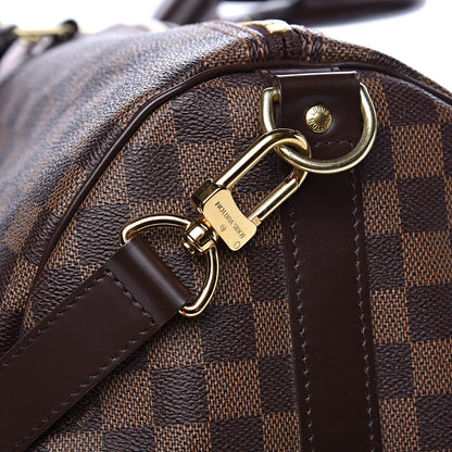 Louis Vuitton Damier Ebene Keepall Bandouliere 55 13 of 16