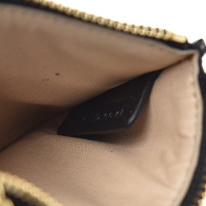 Chloe Grained Calfskin Drew Card Holder Black 7 of 9