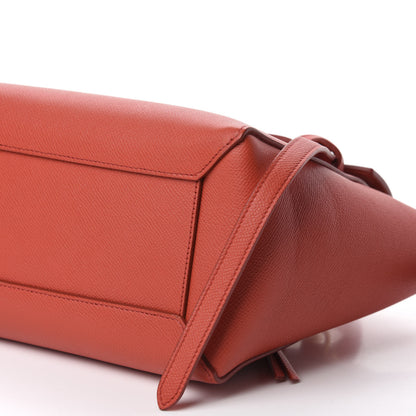 Celine Baby Grained Calfskin Micro Belt Bag Poppy 7 of 10