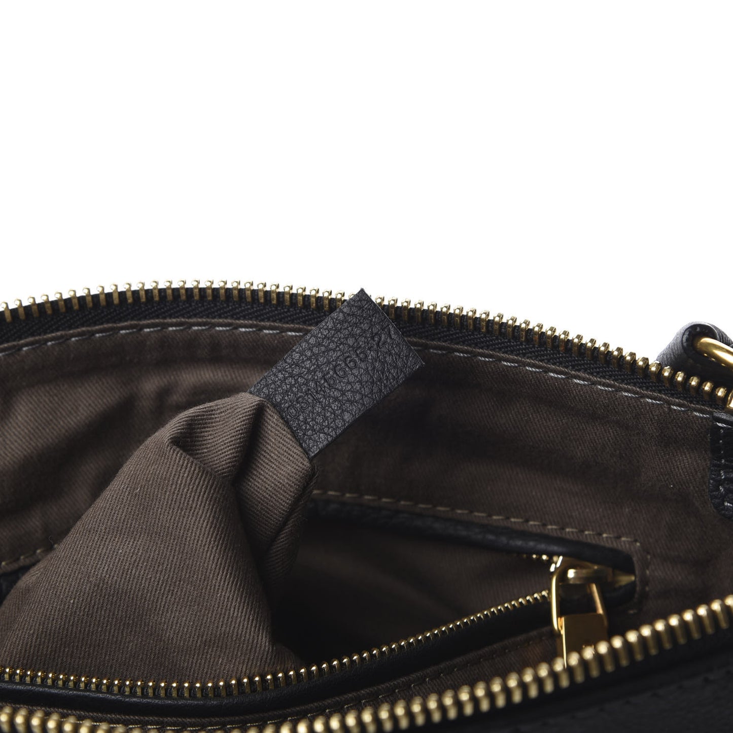 Calfskin Medium Marcie Satchel Black