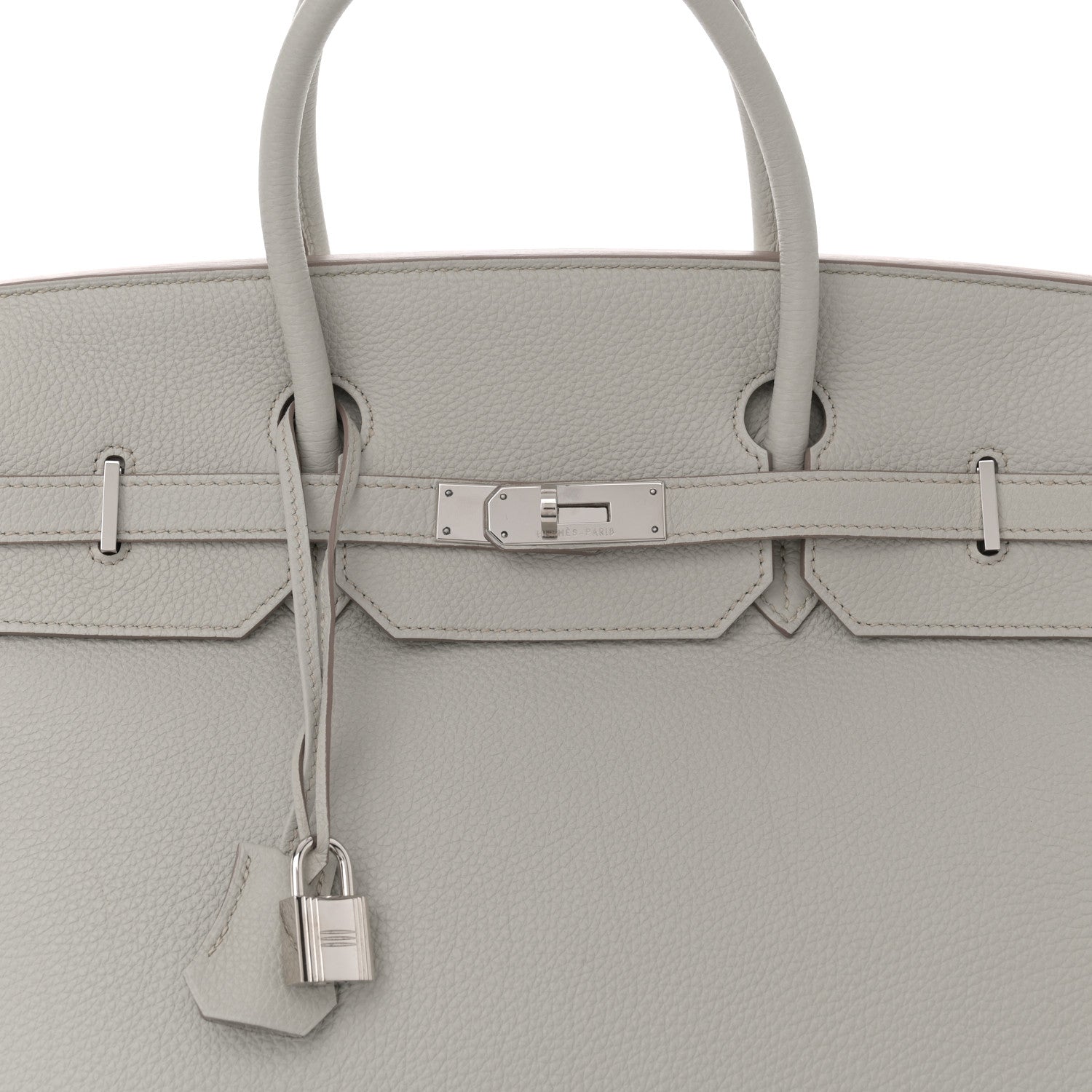 Hermes Togo Birkin 40 Gris Perle 8 of 11