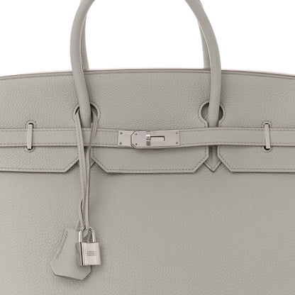Hermes Togo Birkin 40 Gris Perle 8 of 11