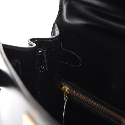 Hermes Box Kelly Sellier 28 Black 6 of 29