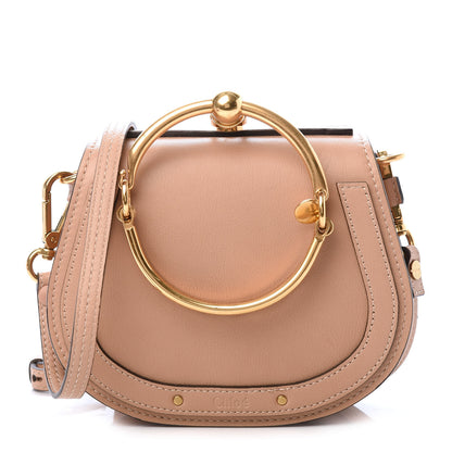 Chloe Calfskin Suede Small Nile Bracelet Bag Biscotti Beige 1 of 10