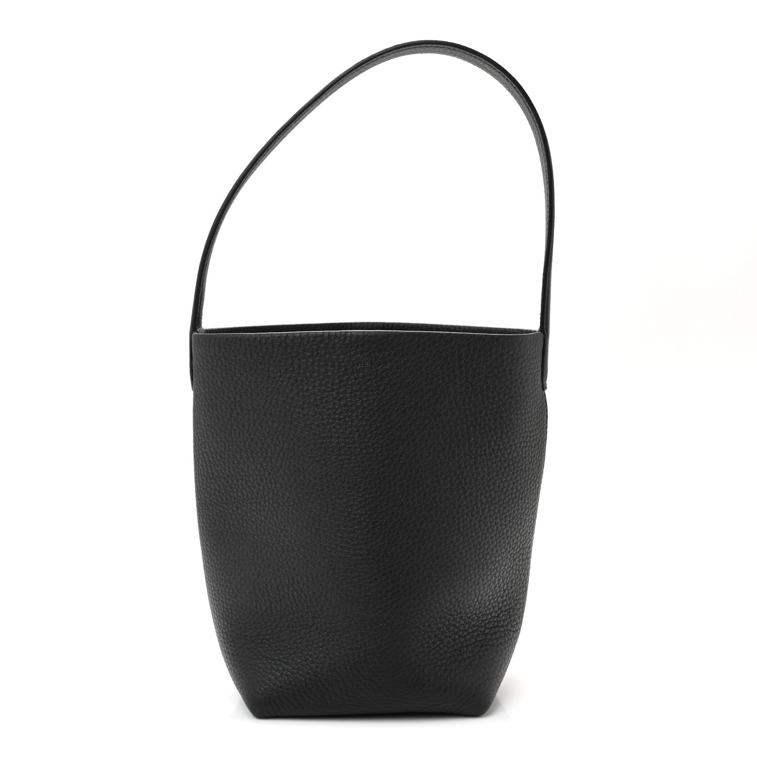 The Row Grained Calfskin Small N/S Park Tote Midnight 1 of 9