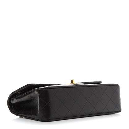 Chanel Lambskin Quilted Small Double Flap Black 3 of 12
