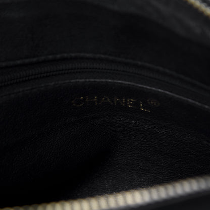 Chanel Lambskin Quilted CC Tassel Camera Case Black 10 of 11