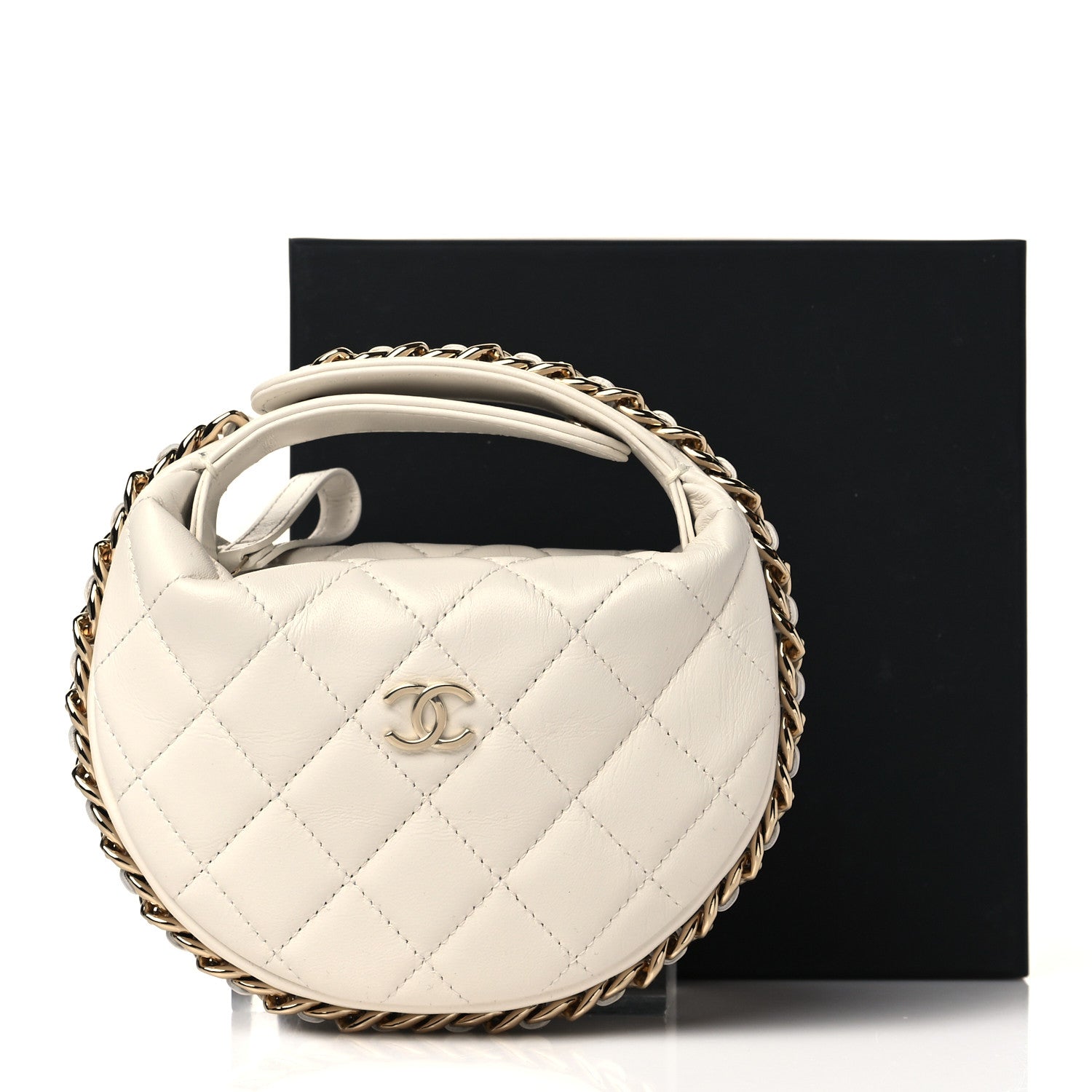 Chanel Caviar Quilted Grand Shopping Tote GST Beige 16 of 16