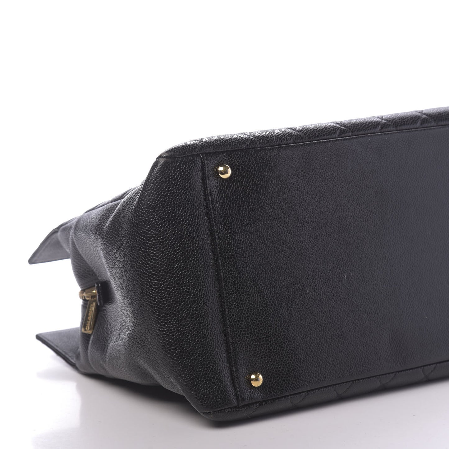 Caviar Quilted Grand Timeless Tote GTT Black