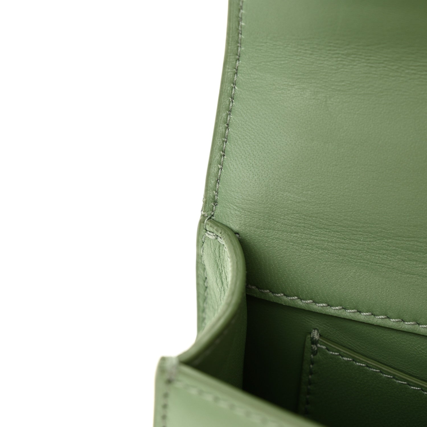 Christian Dior Smooth Calfskin Micro 30 Montaigne Flap Bag Mint Green 11 of 12
