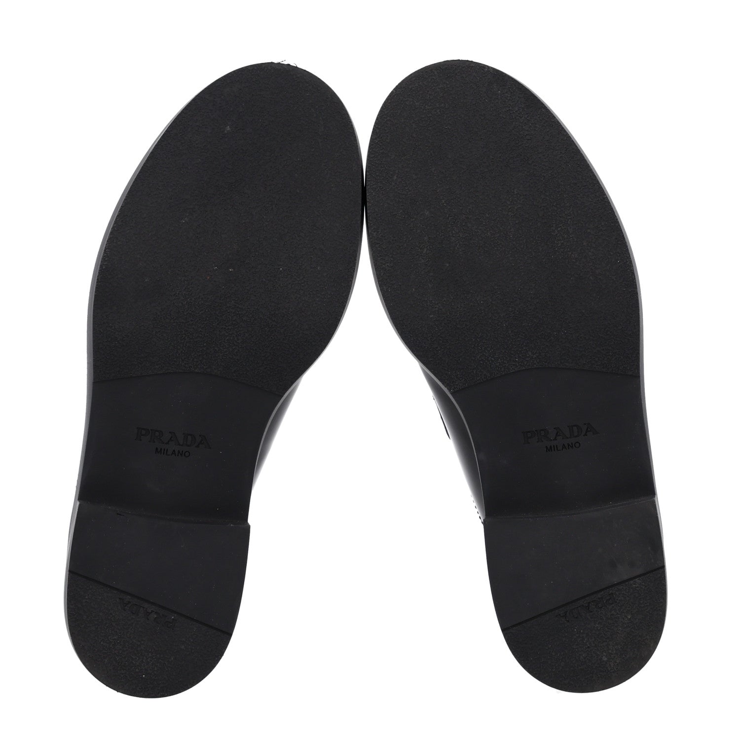 Prada Spazzolato Triangle 40mm Loafer Mules 35 Black 7 of 10