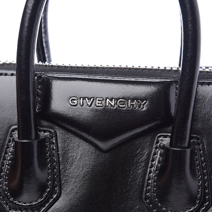 Givenchy Shiny Lord Calfskin Mini Antigona Black 10 of 12
