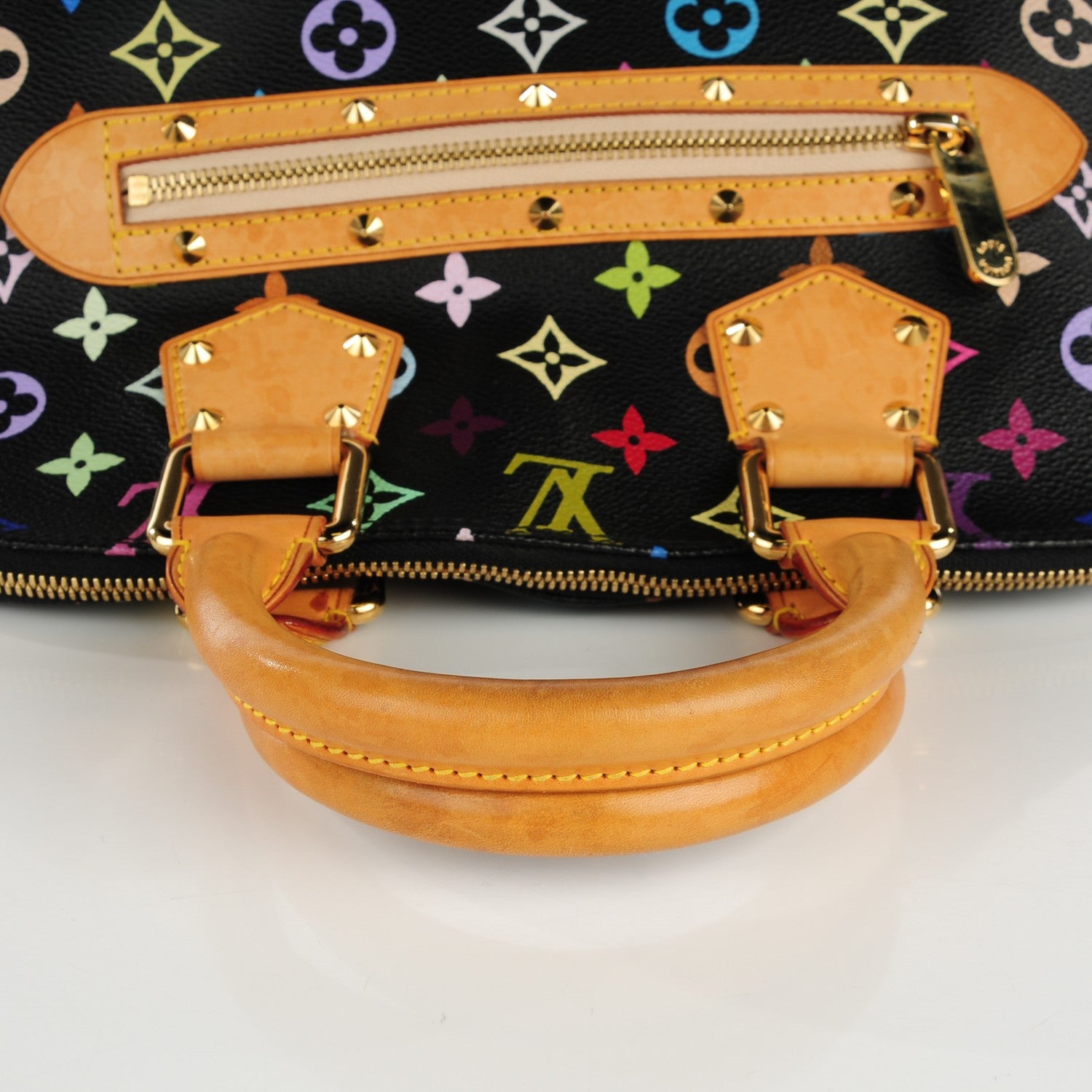 Louis Vuitton Monogram Multicolor Alma Black 3 of 38