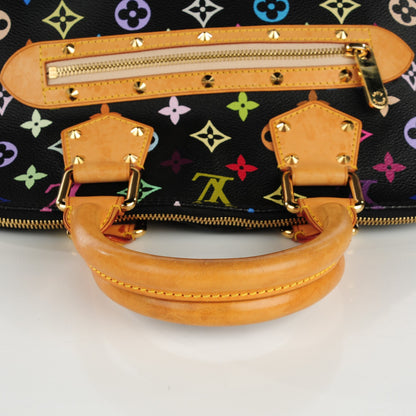 Louis Vuitton Monogram Multicolor Alma Black 3 of 38