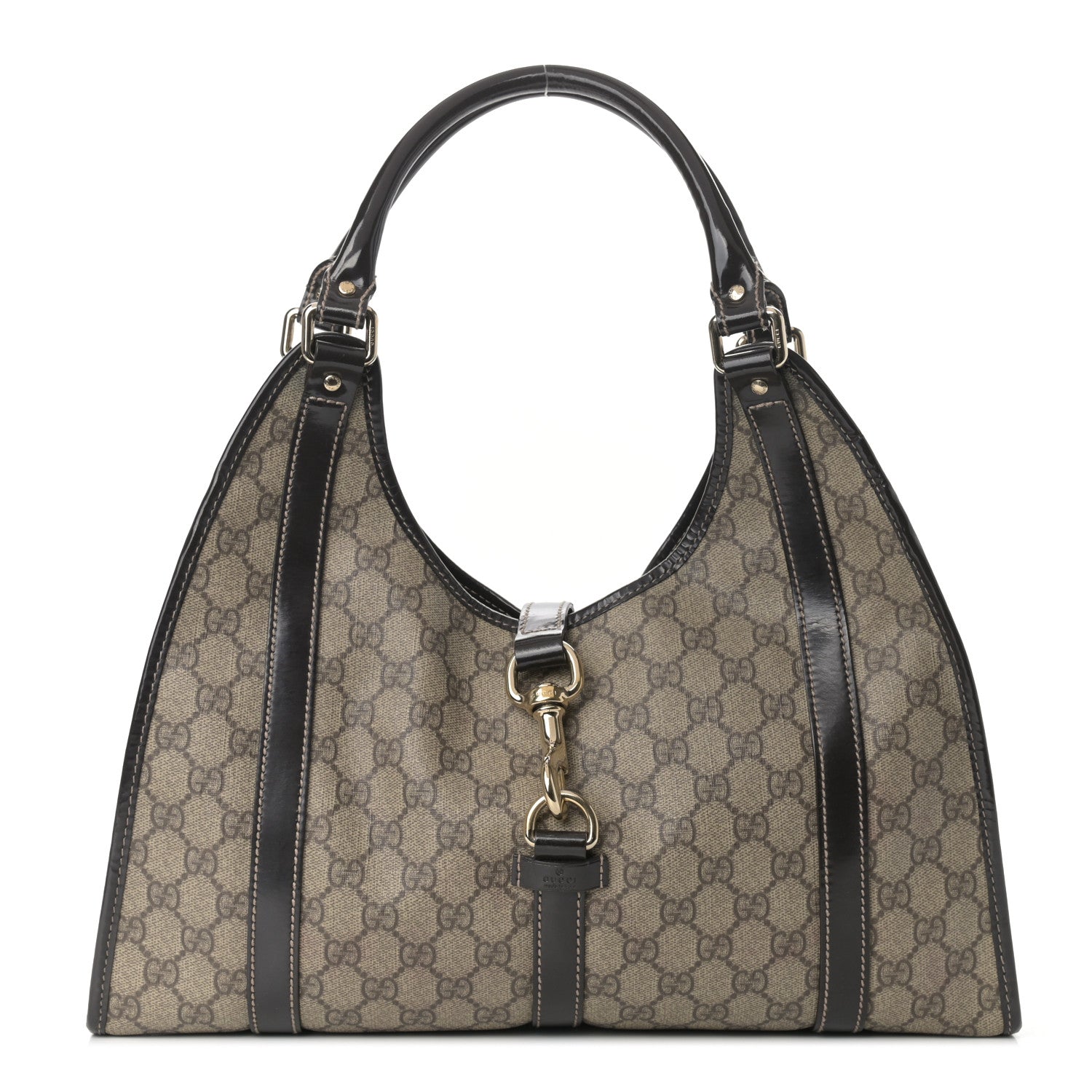 Gucci GG Plus Monogram Medium Joy Shoulder Bag Dark Brown 1 of 13