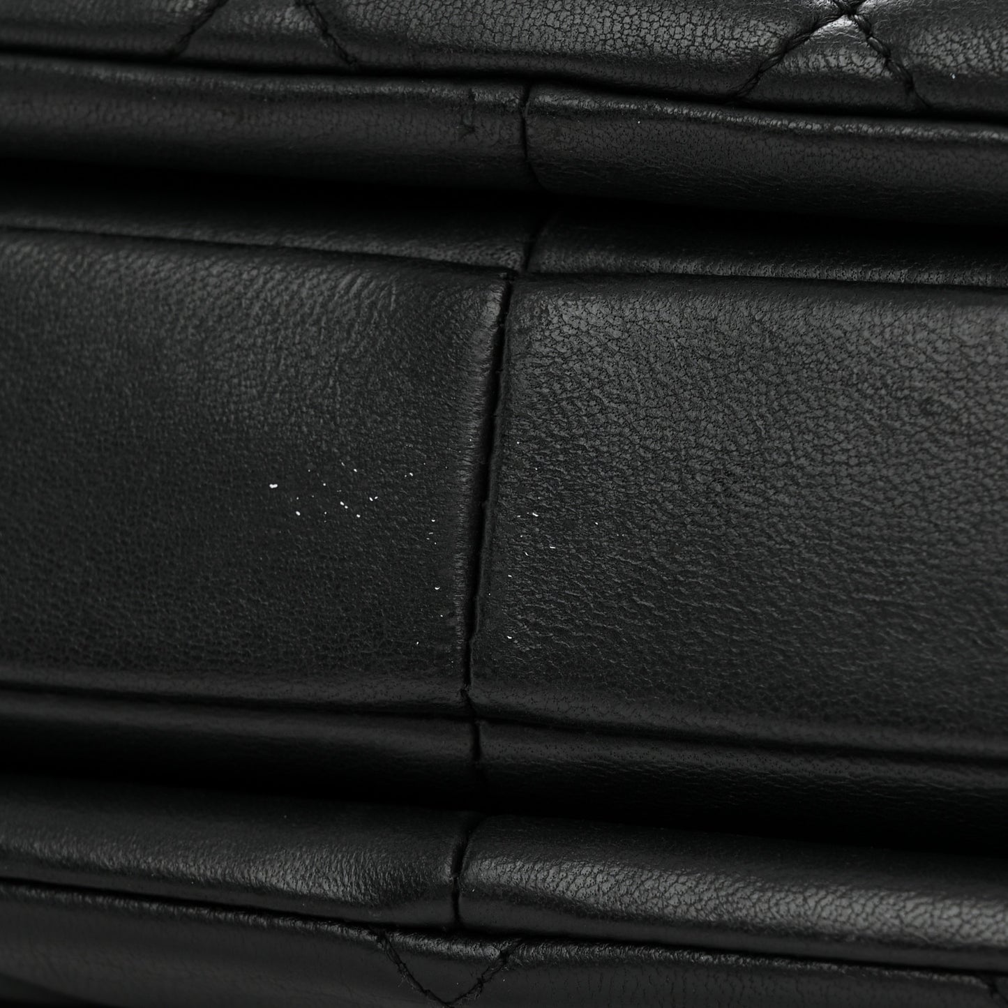 Lambskin Quilted Small Trendy CC Dual Handle Flap Bag Black