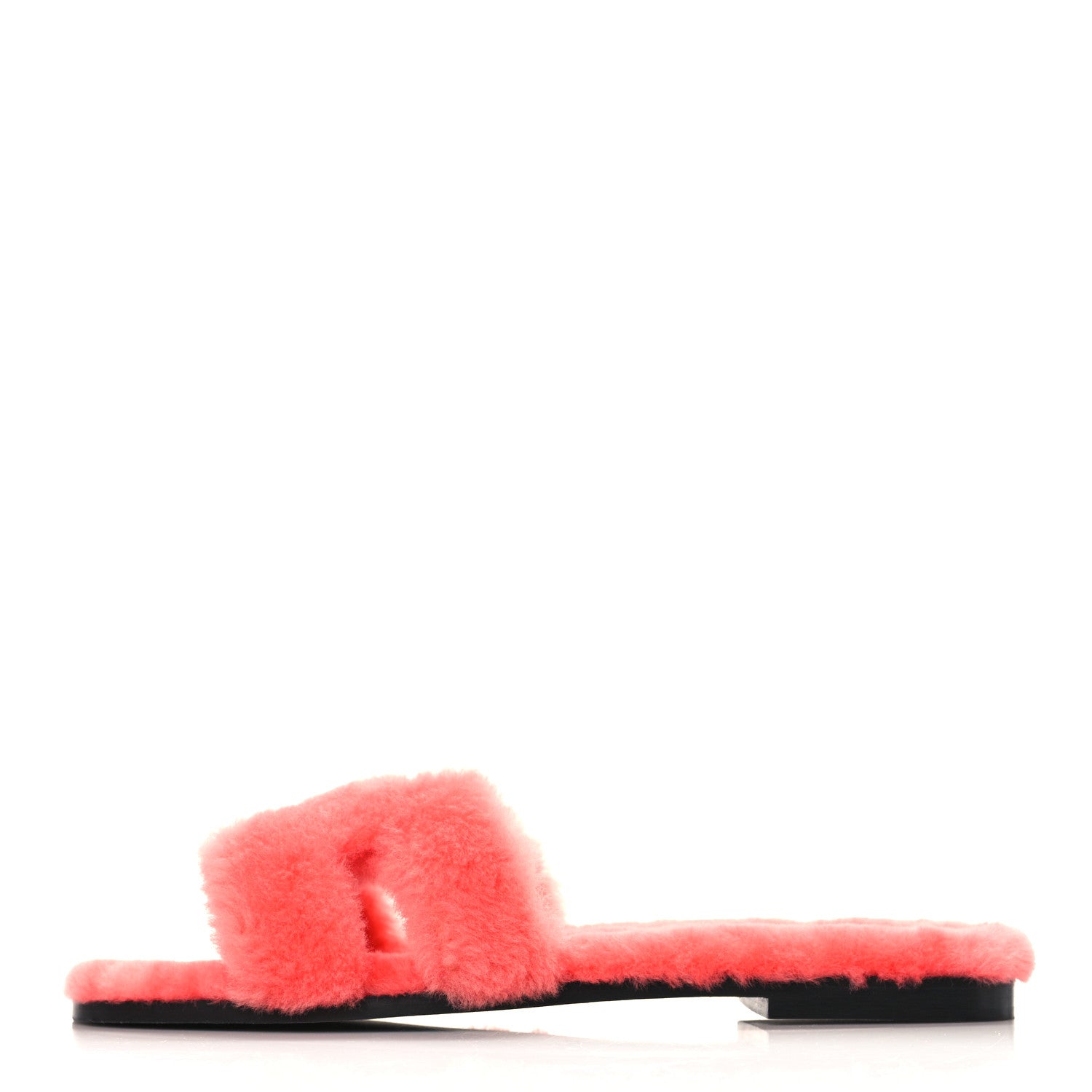 Hermes Woolskin Oran Sandals 42 Rose Du Desert 1 of 8