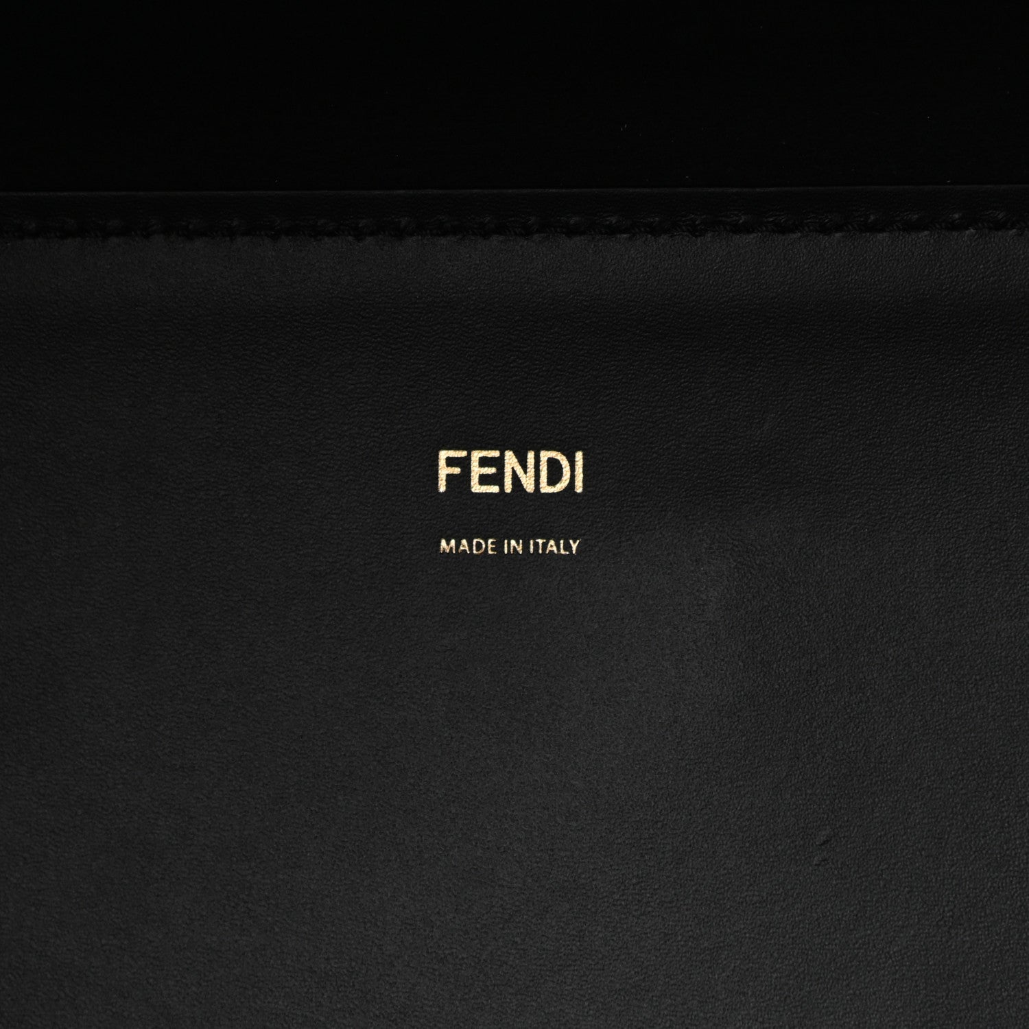 Fendi Vitello King Plexiglass Medium Fendi Sunshine Shopper Tote Black 6 of 10
