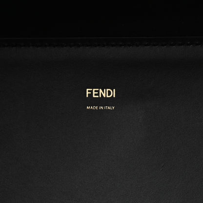 Fendi Vitello King Plexiglass Medium Fendi Sunshine Shopper Tote Black 6 of 10