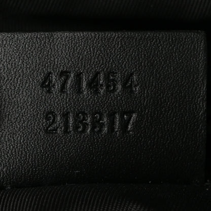 Gucci GG Supreme Monogram Web Messenger Bag Black 7 of 10