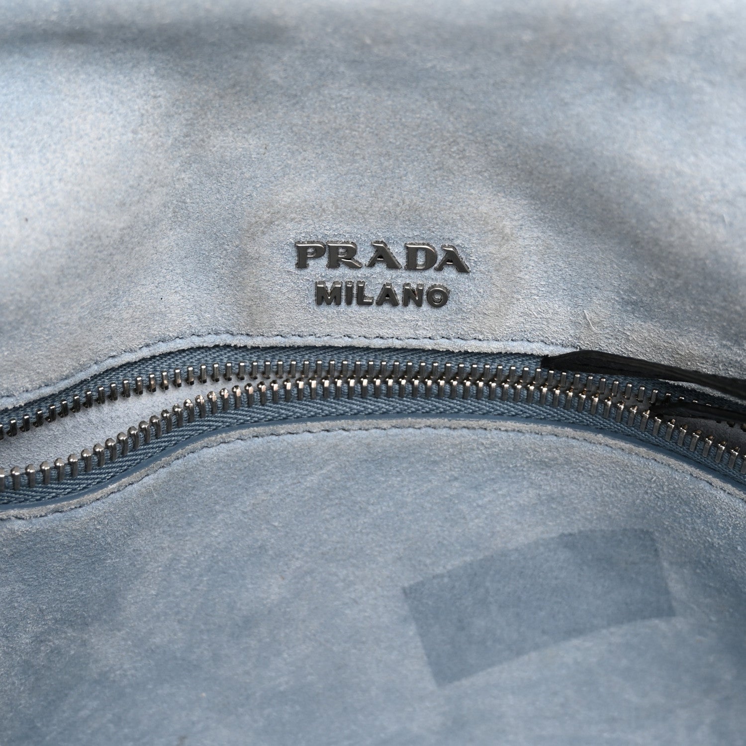 Prada Glace Calf Etiquette Flap Black Astrale 6 of 10