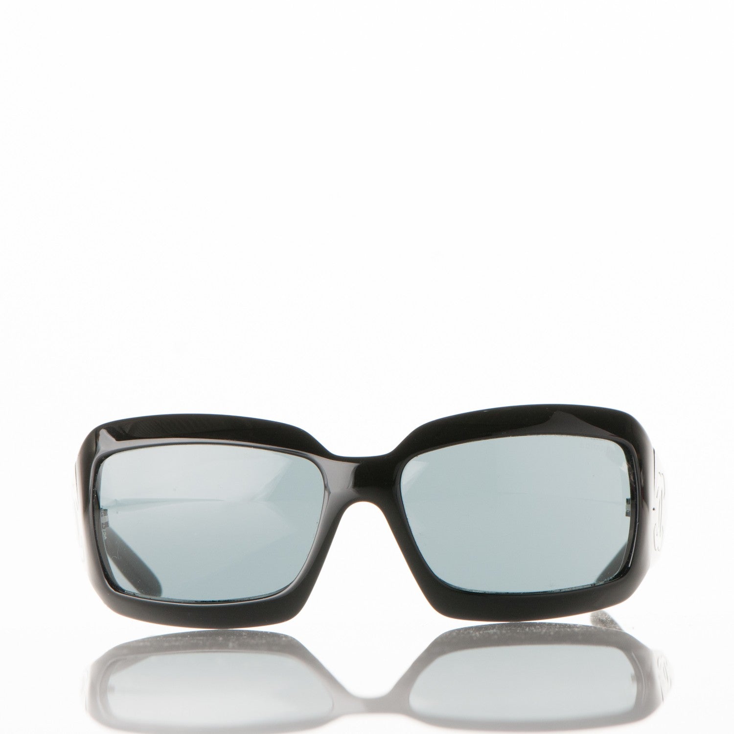 Chanel Mother of Pearl CC Sunglasses 5076-H Black 2 of 8