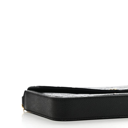 Louis Vuitton Empreinte Pochette Felicie Chain Wallet Black 9 of 11