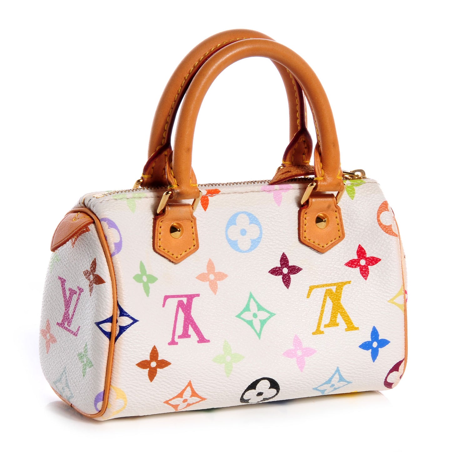 Monogram Multicolor Mini Sac HL Speedy White