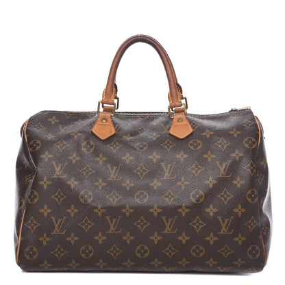 Louis Vuitton Monogram Speedy 35 1 of 15