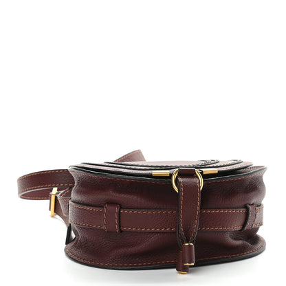 Chloe Calfskin Mini Marcie Round Crossbody Bag Wild Purple 4 of 9