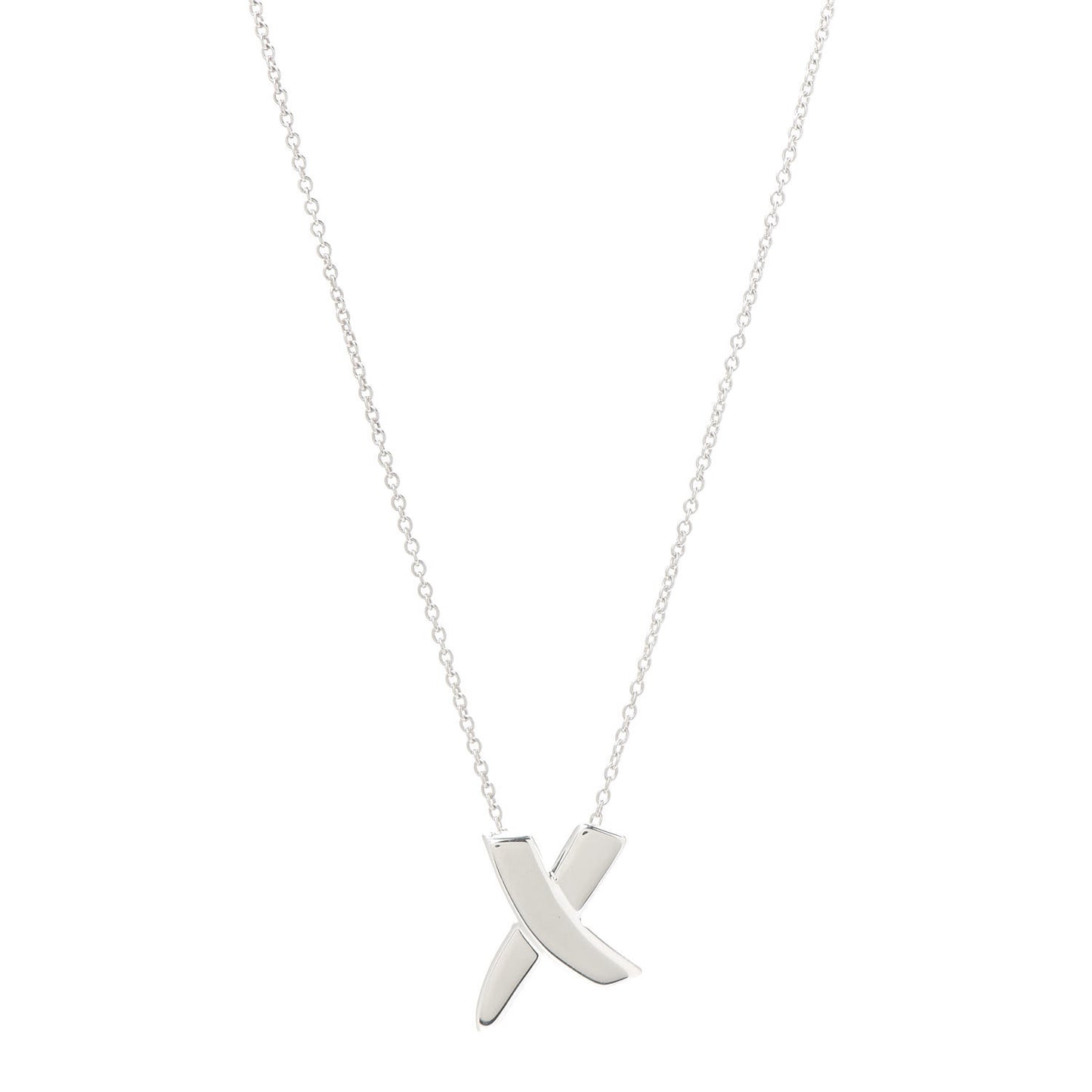 Sterling Silver Paloma Picasso Graffiti X Pendant Necklace