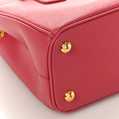 Prada Saffiano Mini Galleria Double Zip Tote Tamaris 7 of 11