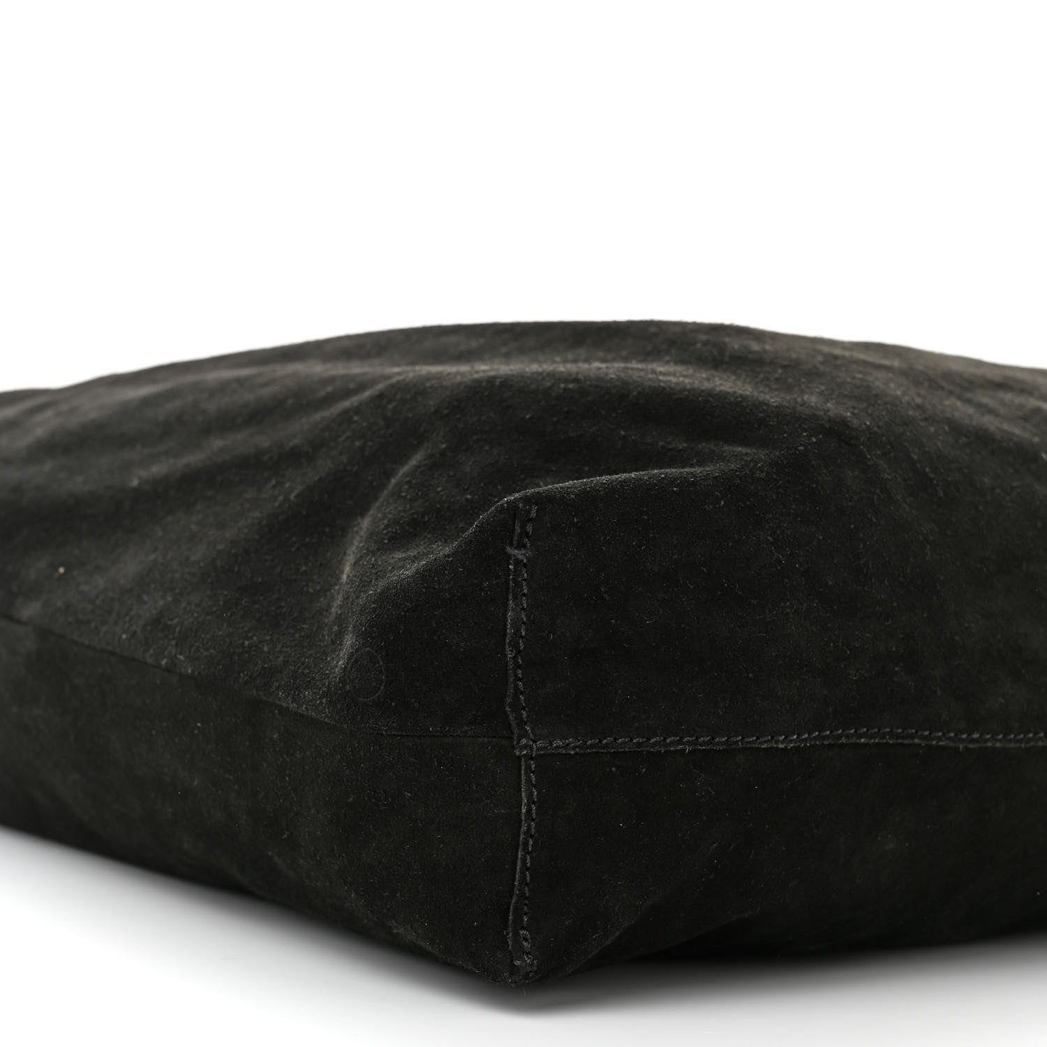 The Row Suede Bindle Bag Espresso 8 of 9