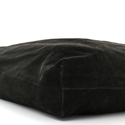 The Row Suede Bindle Bag Espresso 8 of 9