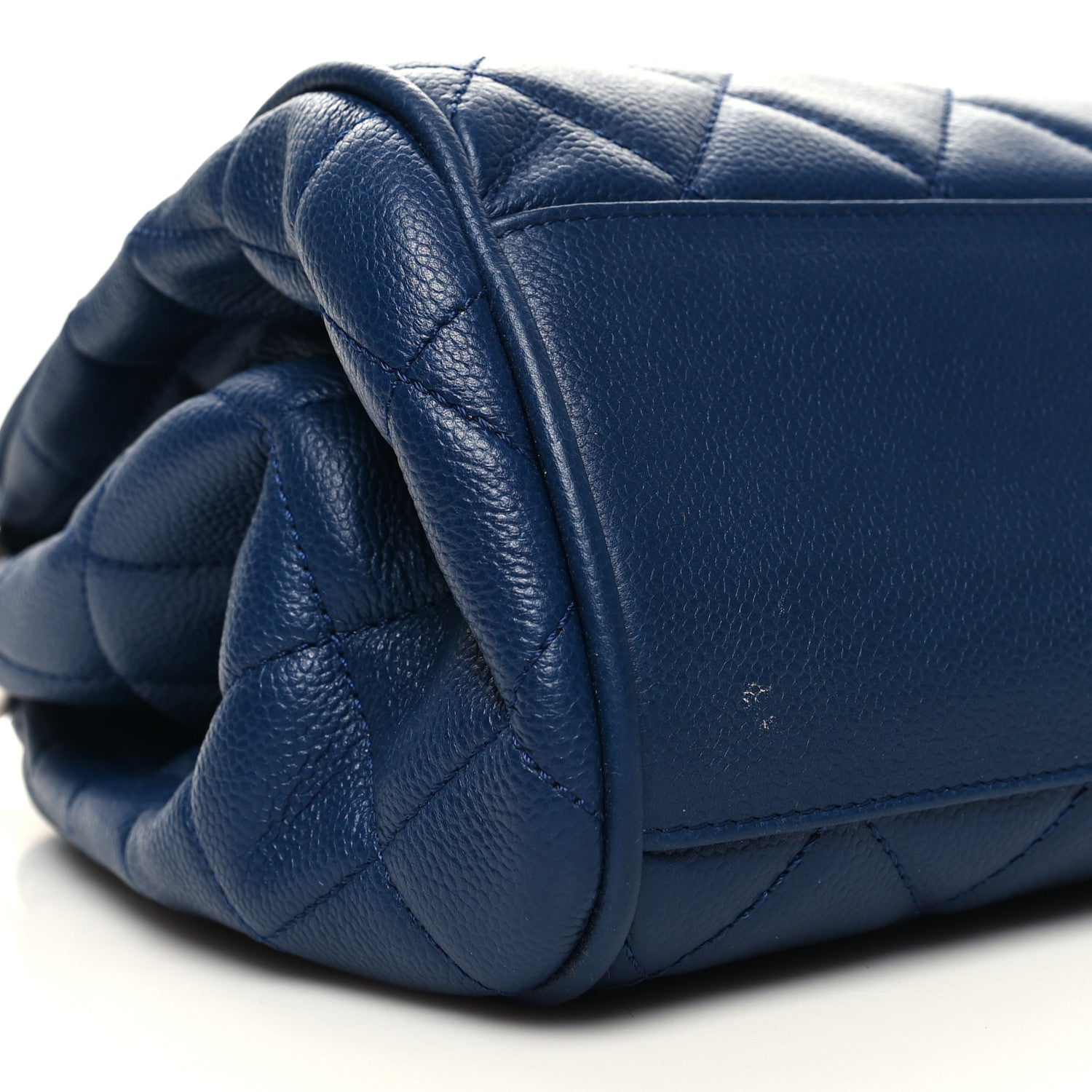 Chanel Caviar Quilted Timeless Accordion Flap Navy 11 of 12
