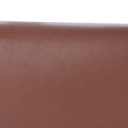 Burberry Grainy Calfskin House Check Continental Wallet Tan 8 of 9