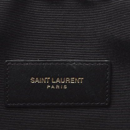 Saint Laurent Metallic Calfskin Zipped Pouch Gold 6 of 10