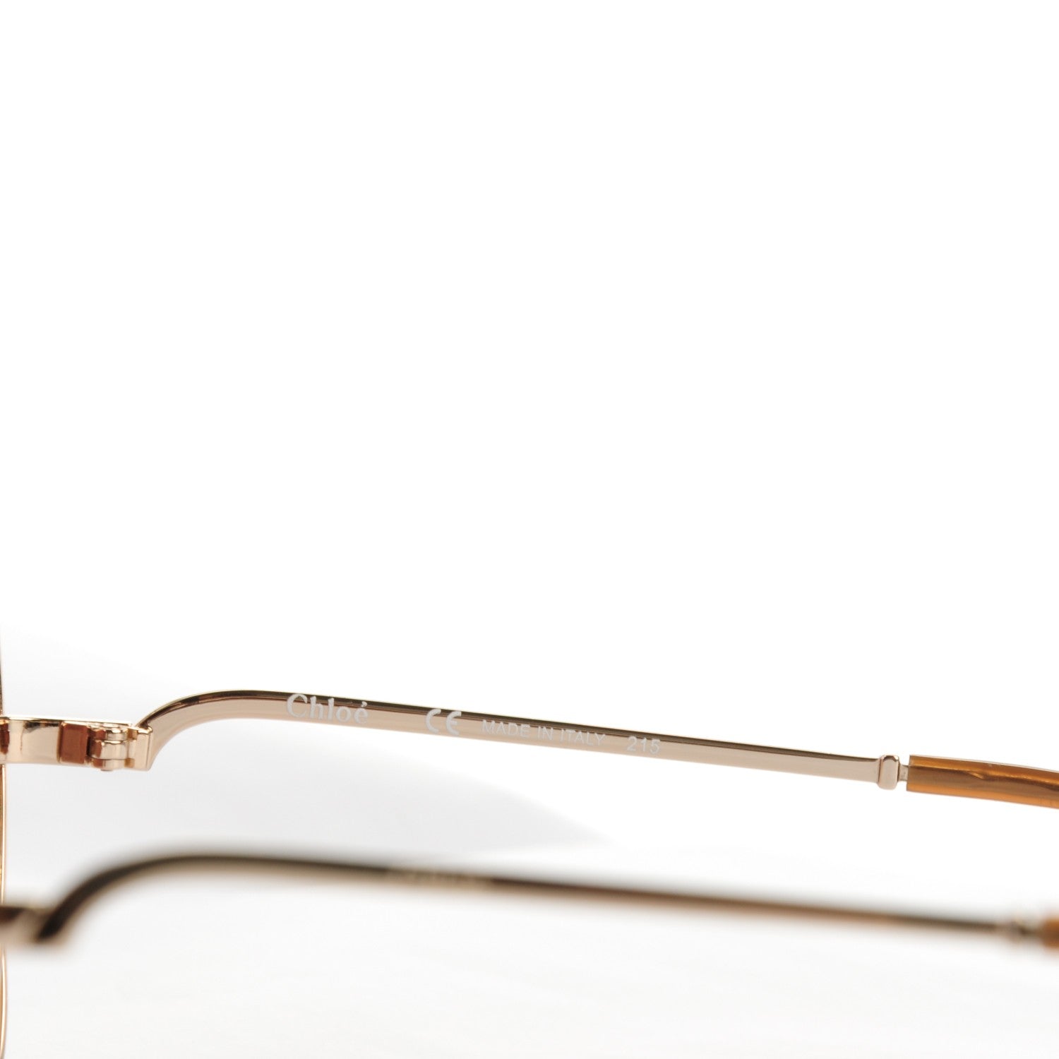 Chloe Oversize Round Carlina Sunglasses CE119S Gold 3 of 4