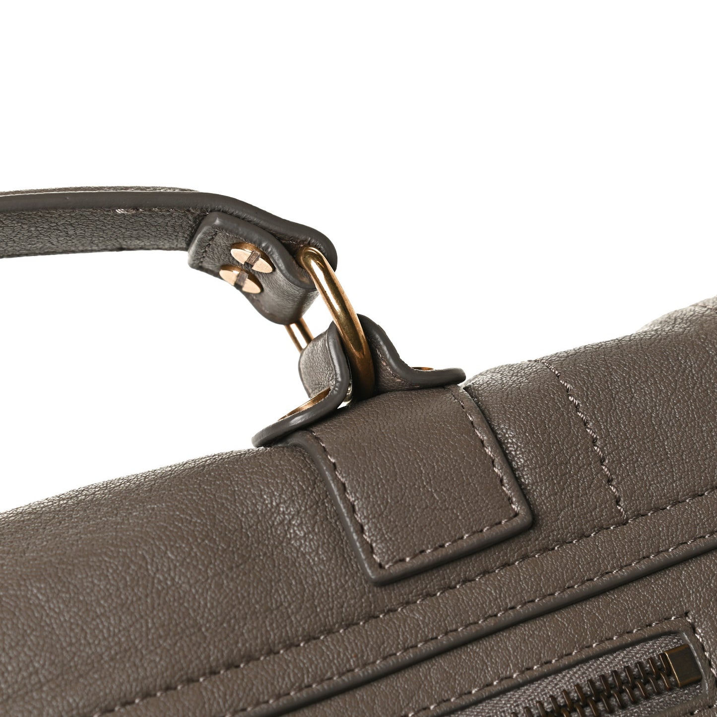 Lambskin Medium PS1 Satchel Smoke