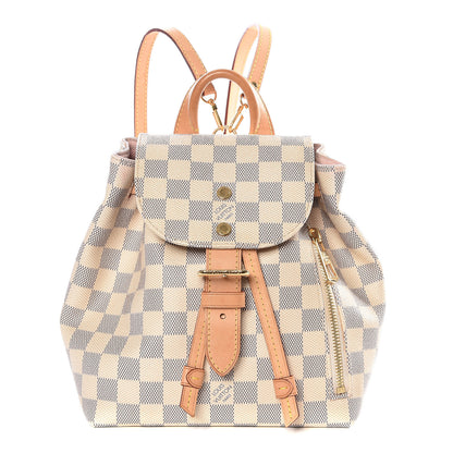 Louis Vuitton Damier Azur Sperone BB Backpack 1 of 12